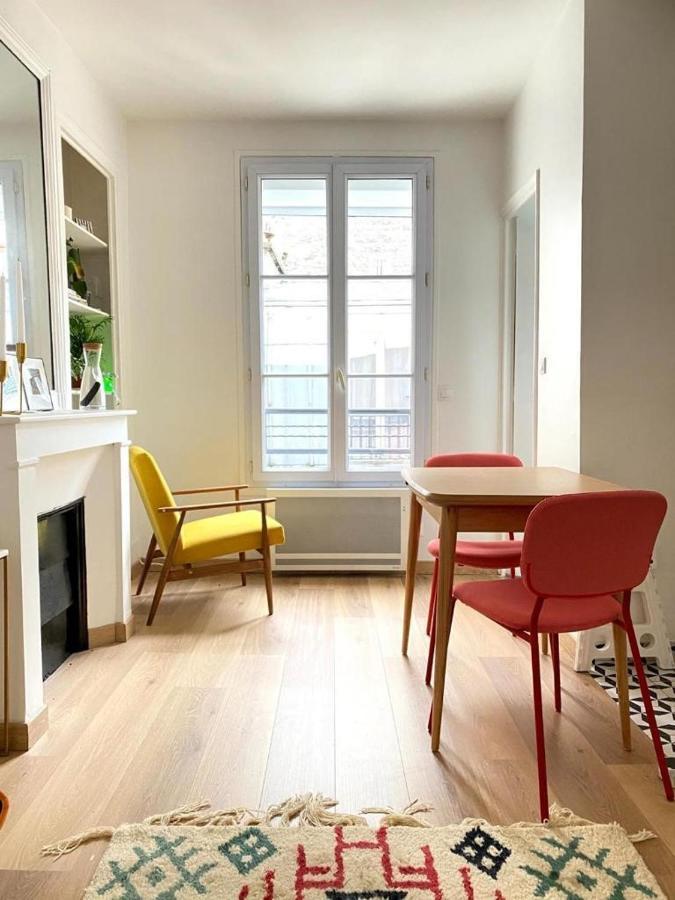 Modern Appartement W/ Tour Eiffel View In The 7Th Paris Bagian luar foto